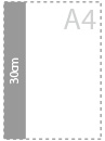 30cm<br/><span style='font-size:11px;'>(31,0 * 5,4 cm)</span>